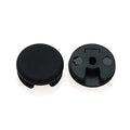 2pcs Plastic 3D Analog Controller Stick Cap Button Replacement Black Q28144