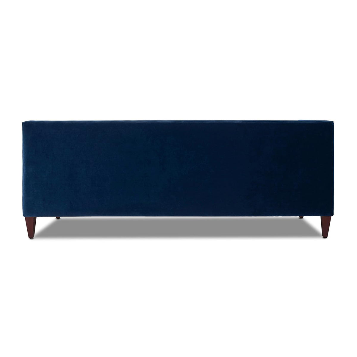 84" Navy Blue Tufted Velvet Sofa V65463