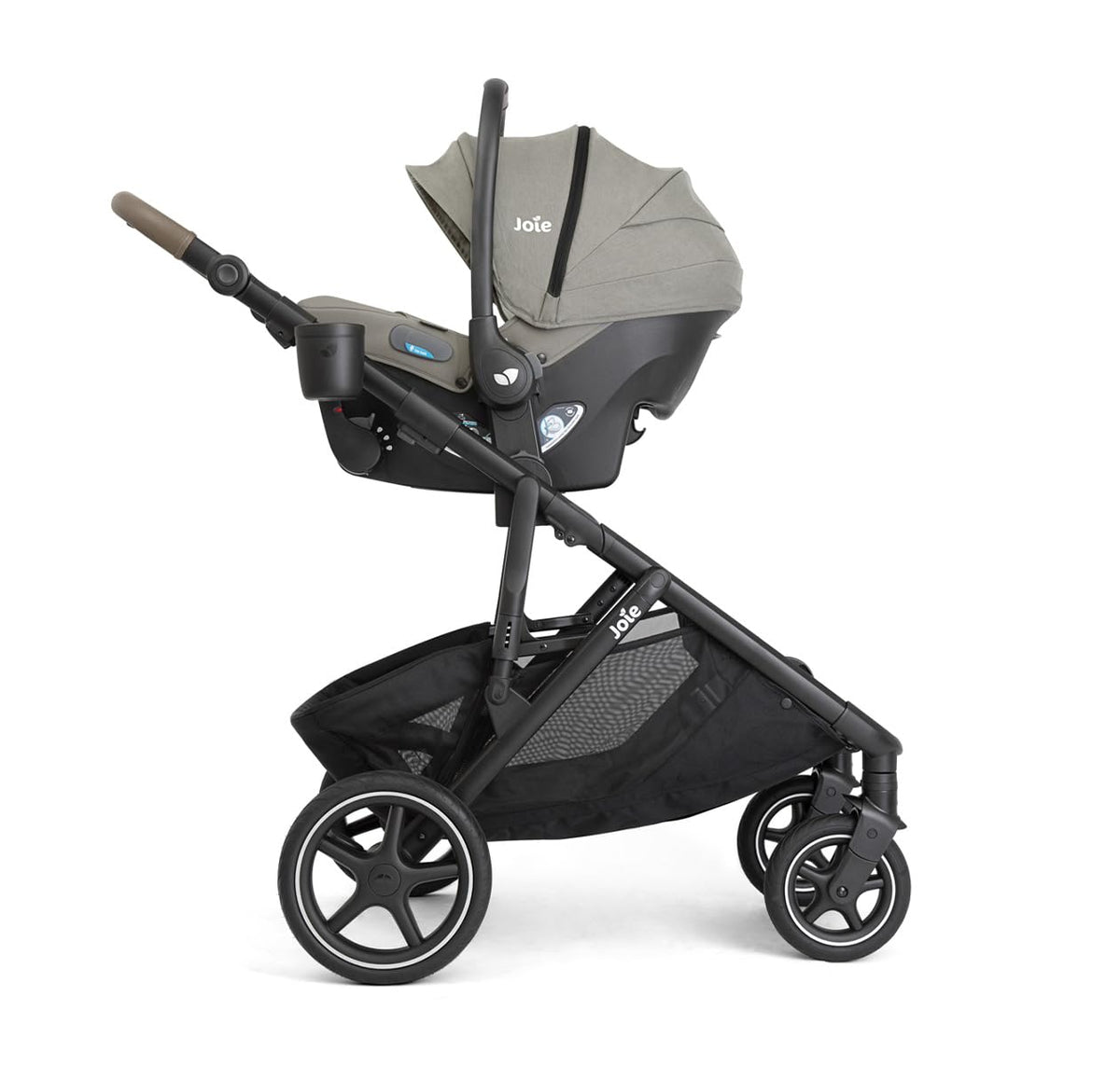 Convertible Single-to-Double Stroller & Travel System E445