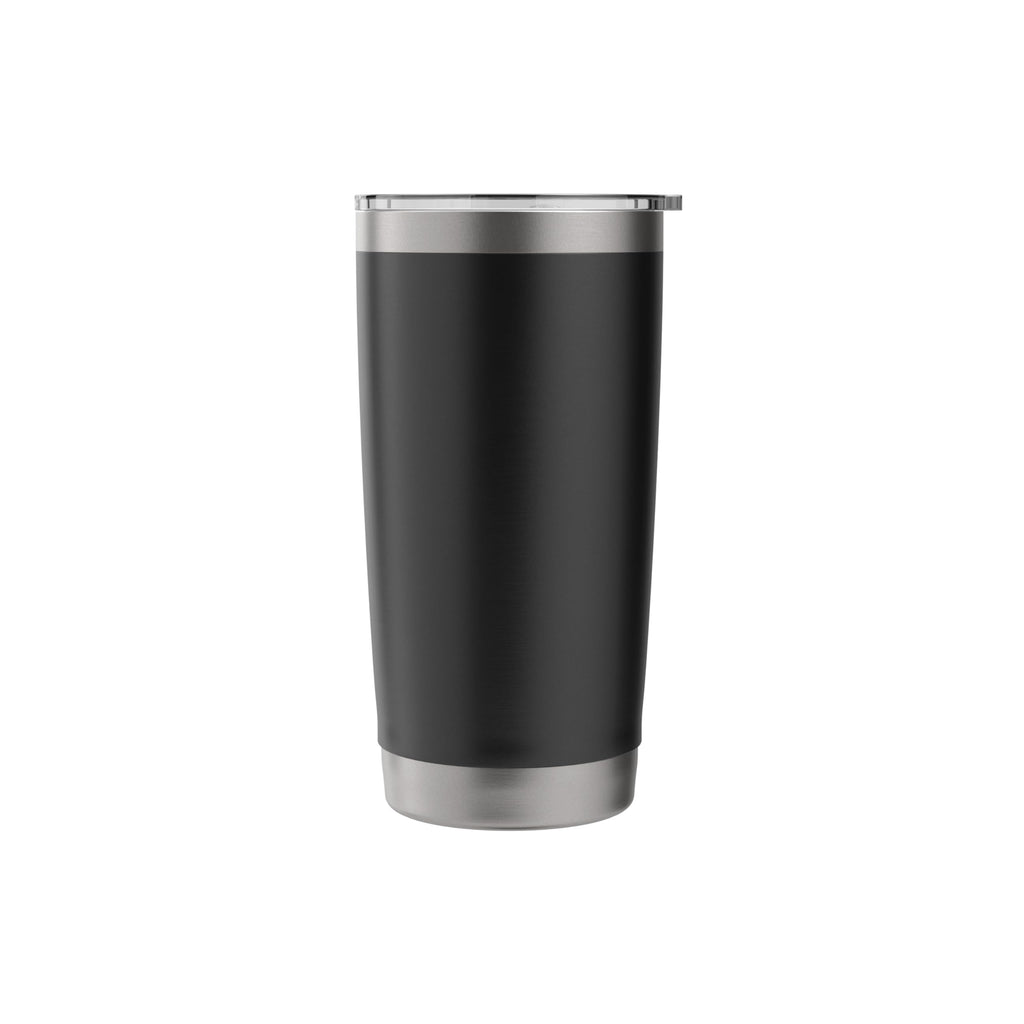 Black White Stainless Steel Insulated Travel Mug L21721