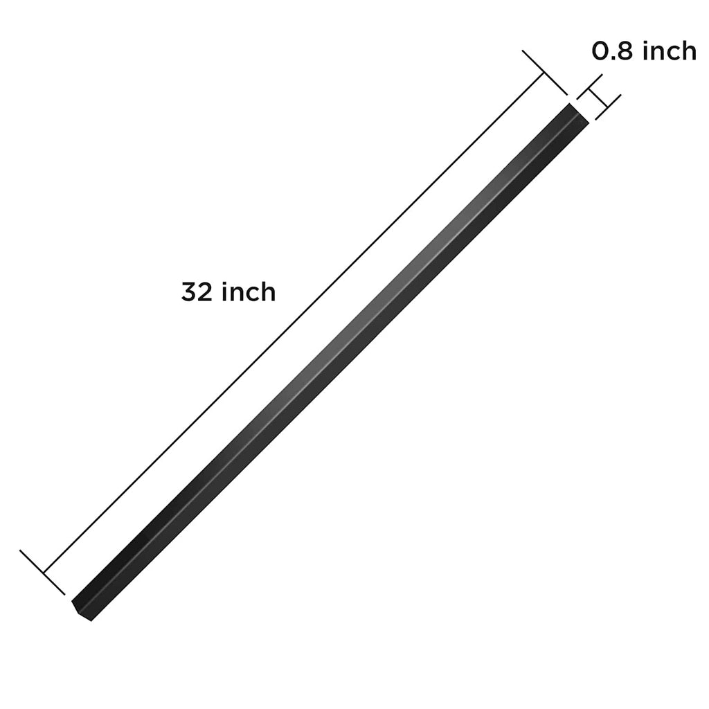 101 Pack 32" Black Metal Balusters P26835