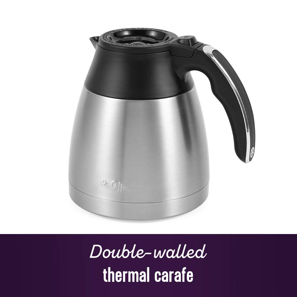 10-Cup Programmable Coffee Maker with Thermal Carafe A855
