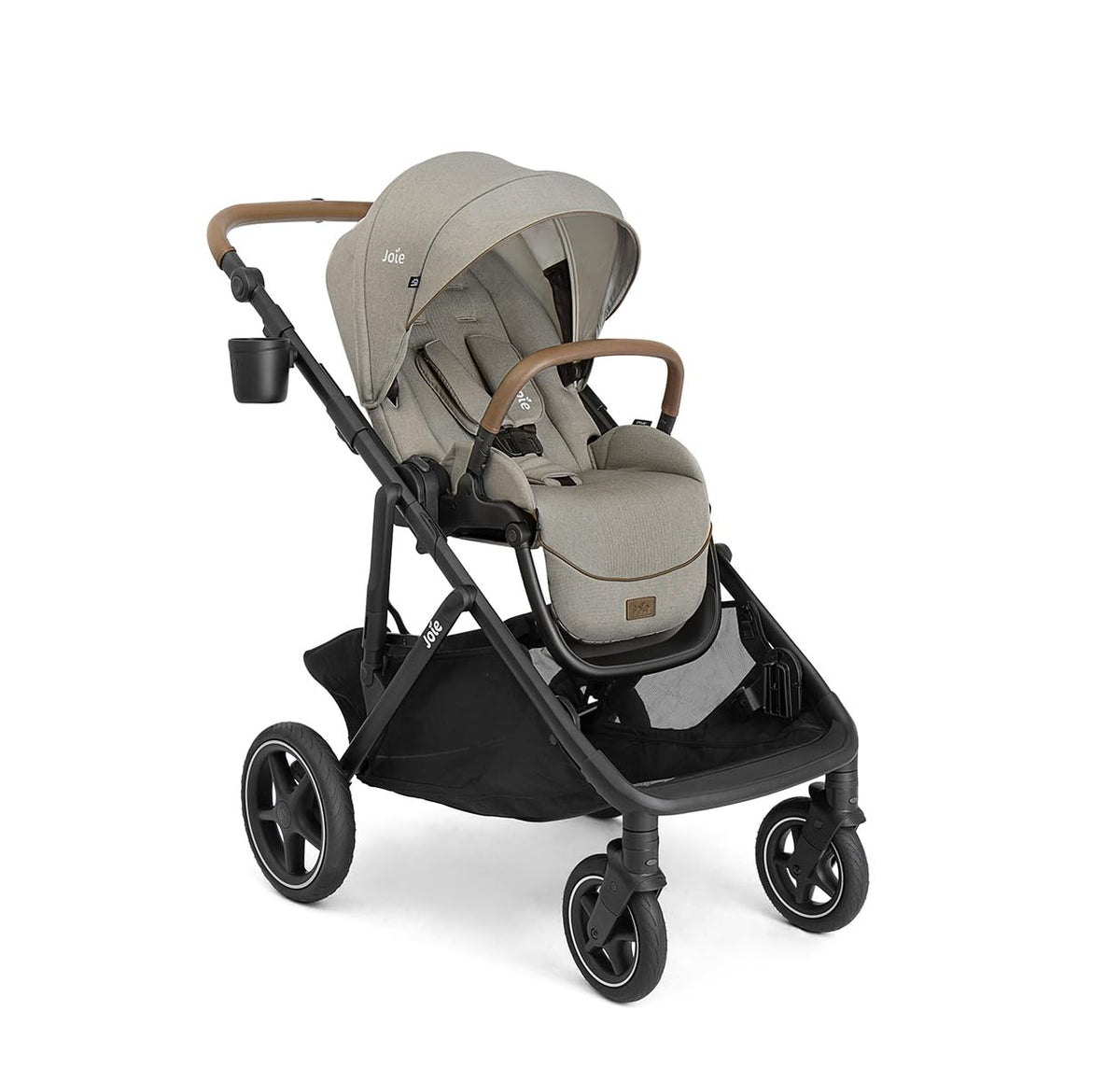 Convertible Single-to-Double Stroller & Travel System E445