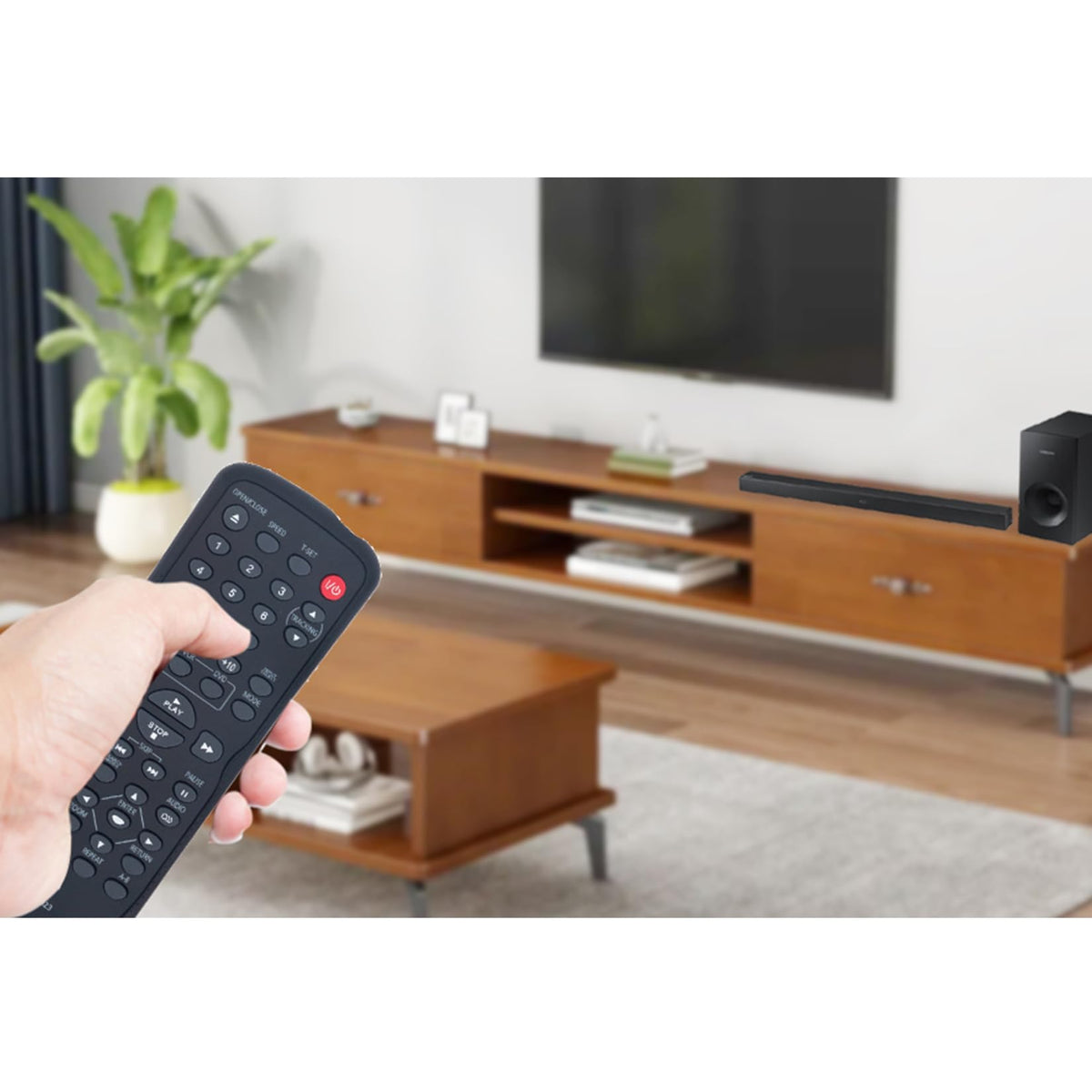 Replacement Remote Control for Toshiba DVD VCR Player E81144