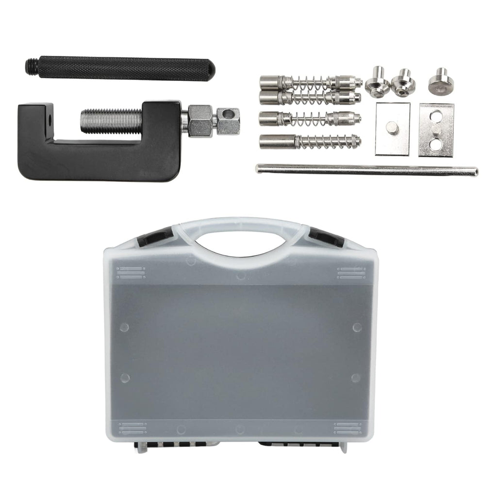Motorcycle Chain Breaker Tool Set, 12-Piece Riveting Kit O9584