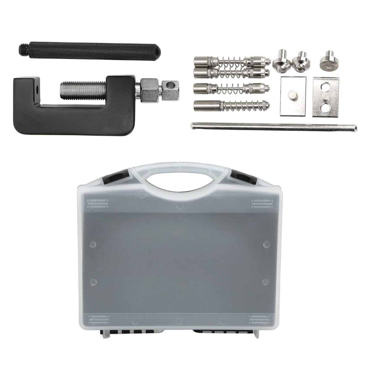 Motorcycle Chain Breaker Tool Set, 12-Piece Riveting Kit O9584
