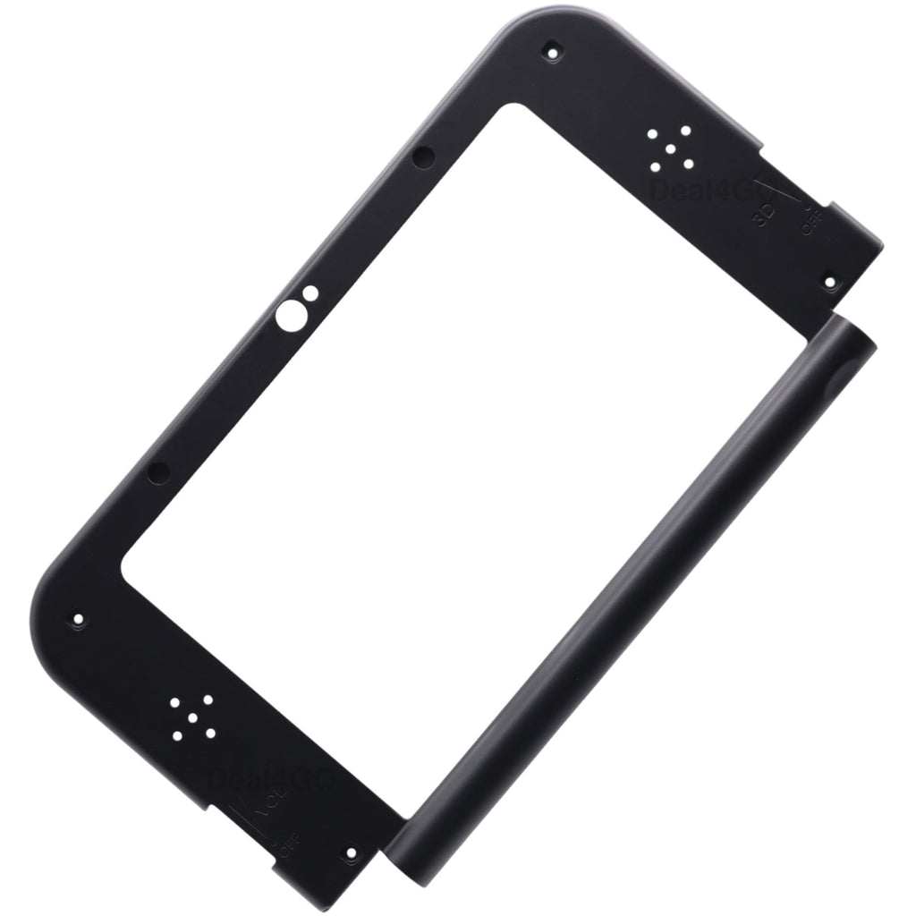 Black LCD Front Frame Housing Shell Case Cover Plate Replacement for New 3DS XL W8918