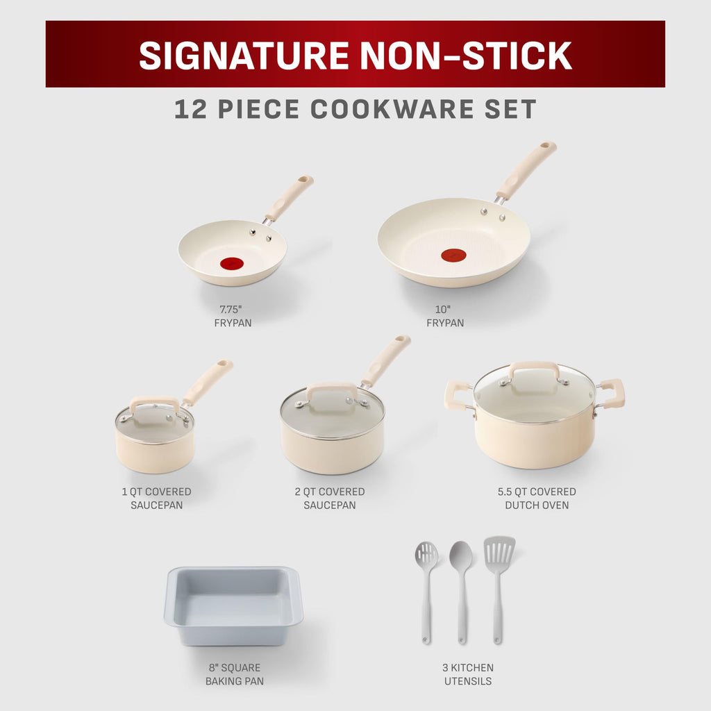 Nonstick 12 Piece Cookware Set N208759