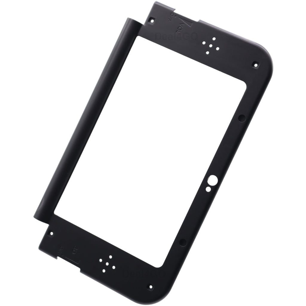 Black LCD Front Frame Housing Shell Case Cover Plate Replacement for New 3DS XL W8918