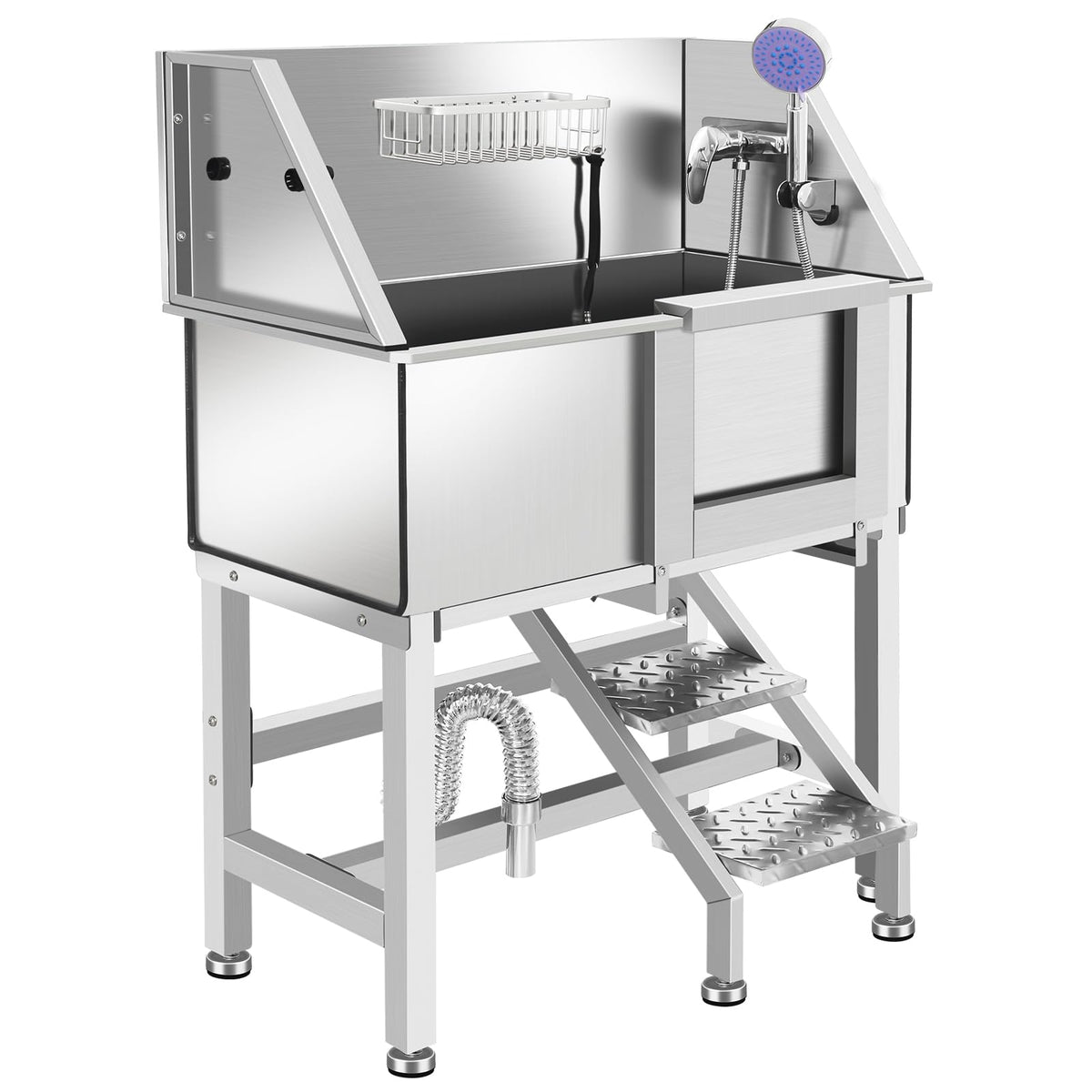 Stainless Steel Dog Washing Station W61200