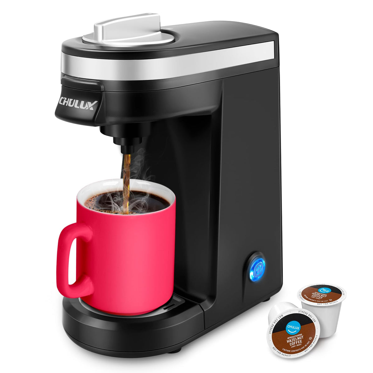 Black Mini Single Serve Coffee Maker S65057