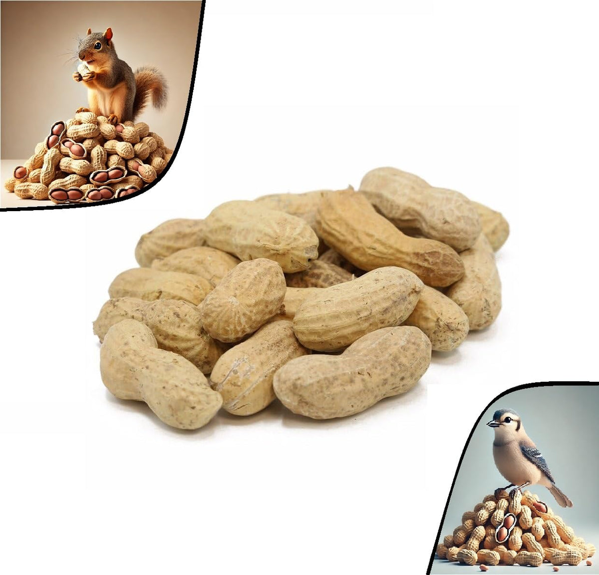 Raw Jumbo Peanuts in the Shell 10 LB Bag S52511
