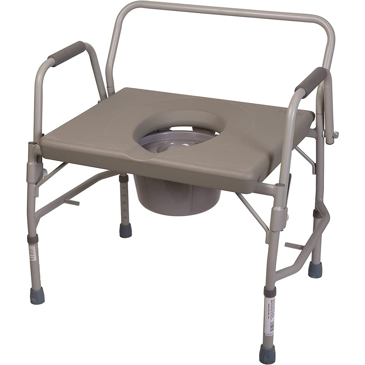 Portable Bedside Commode Chair with Handles O500