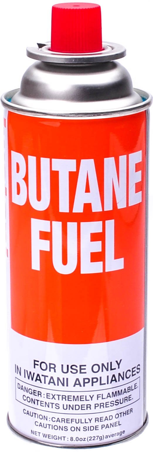 Butane Fuel Canister for Portable Butane Stove, 8-Ounce F66300
