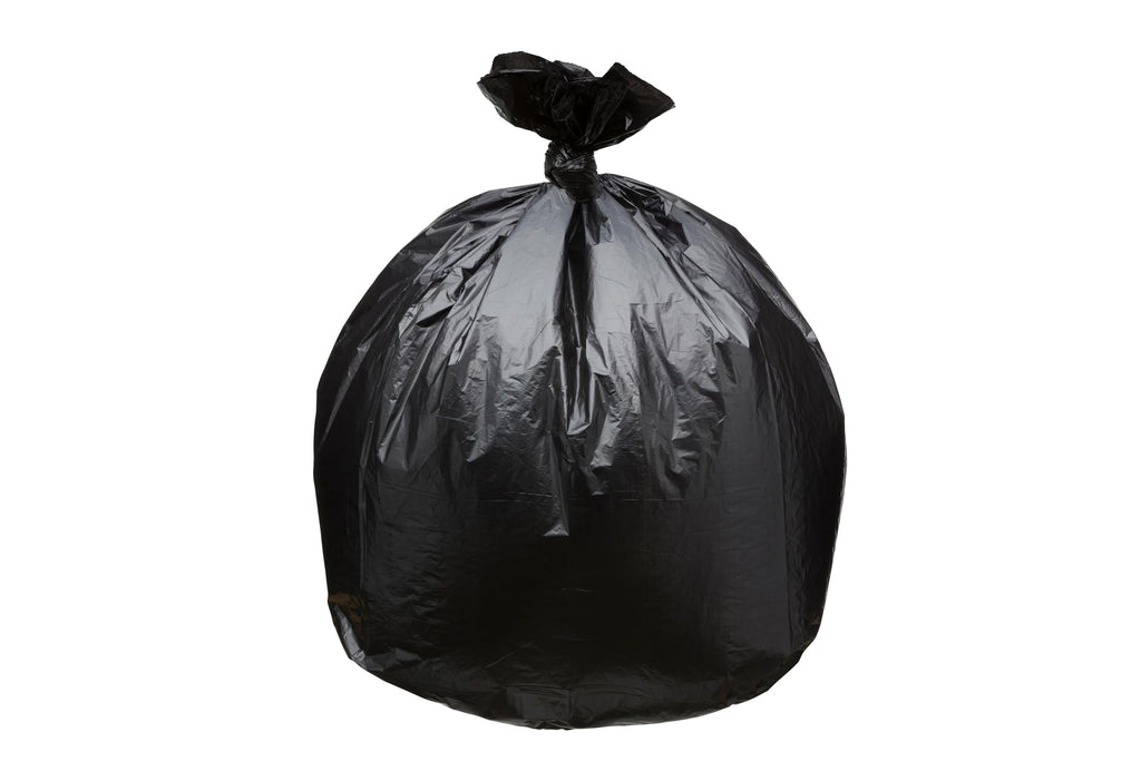 45 Gallon Black 1.5 Mil Trash Bags 100 Count A72399