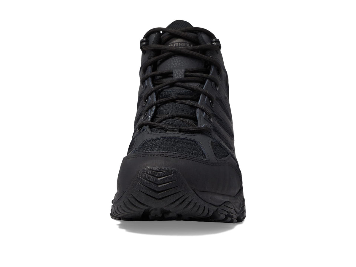 Waterproof Coated Leather & Mesh Mid Boots D90028