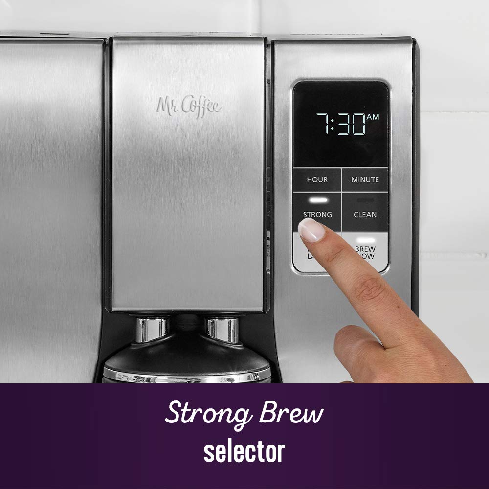 10-Cup Programmable Coffee Maker with Thermal Carafe A855