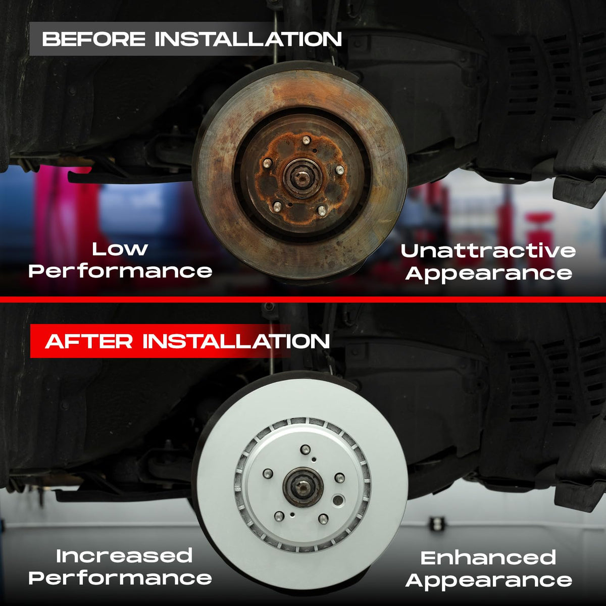 Front and Rear Brake Kit E6268