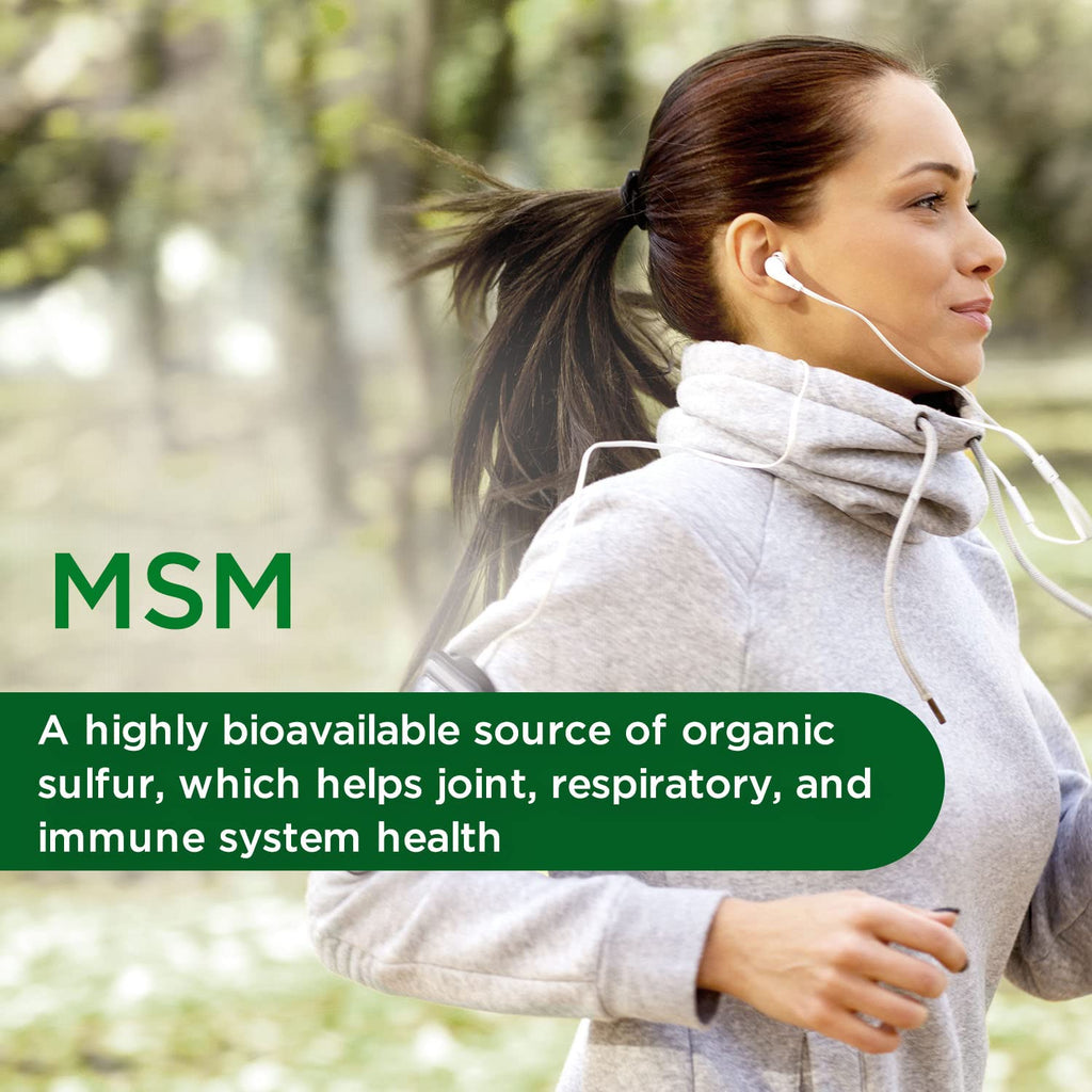 MSM 1000mg 200 Vegetable Capsules K6235