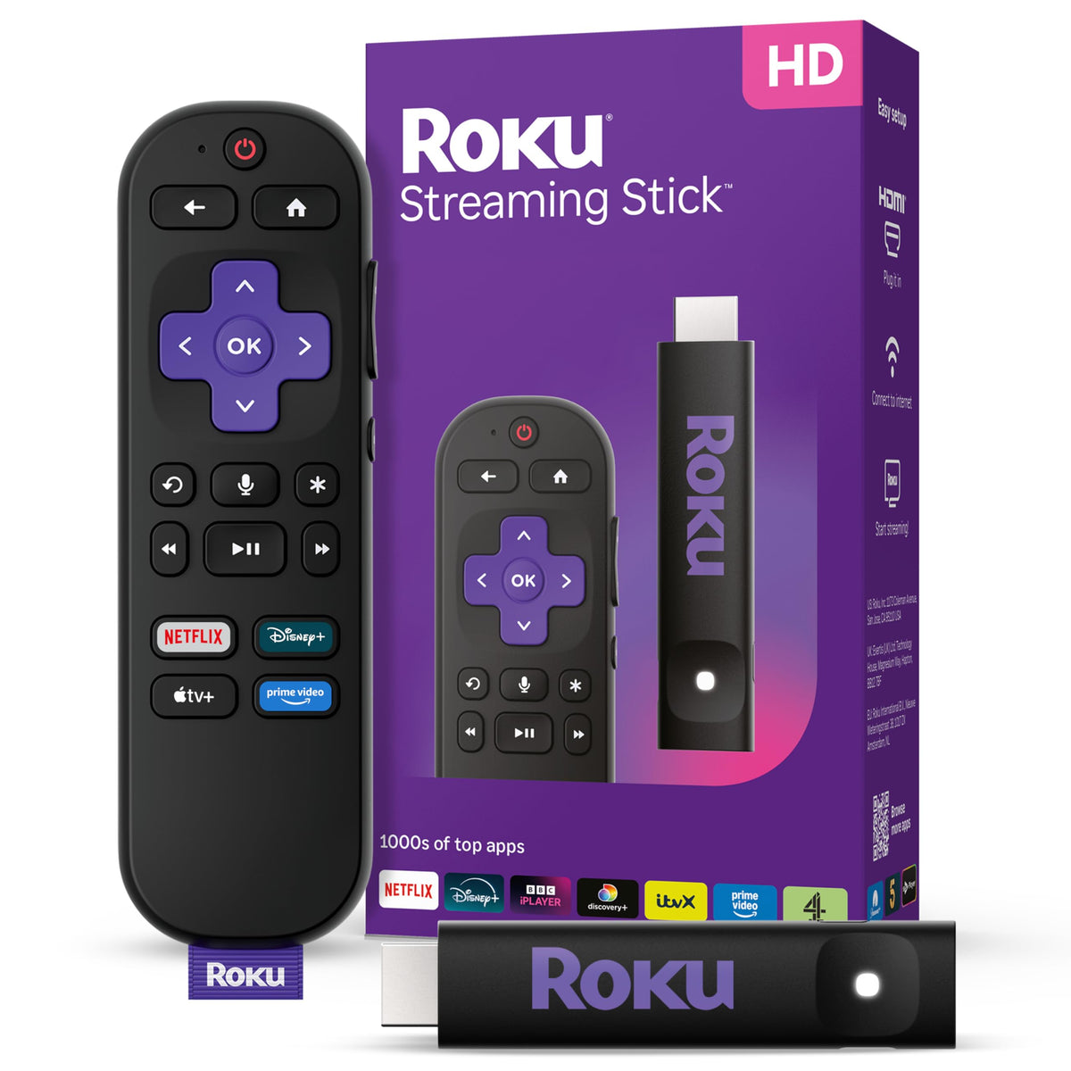 HD Streaming Stick with Voice Remote I730606