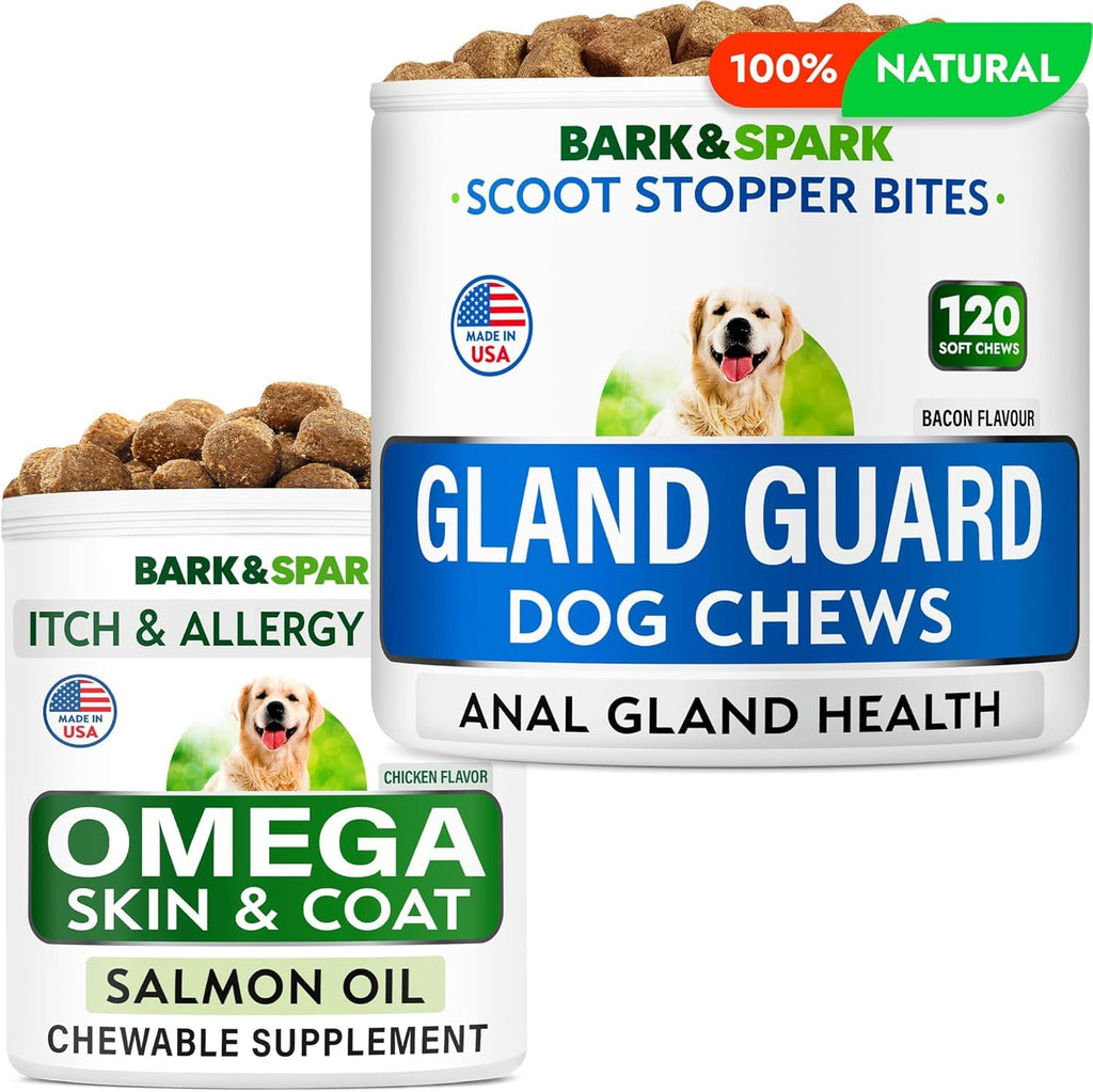 Omega 3 Fish Oil Dog Treats Bundle T9941
