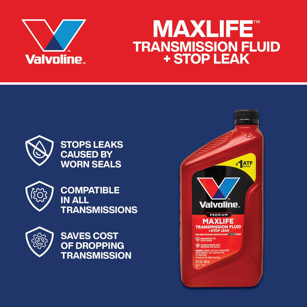 32oz Stop Leak Automatic Transmission Fluid B4755