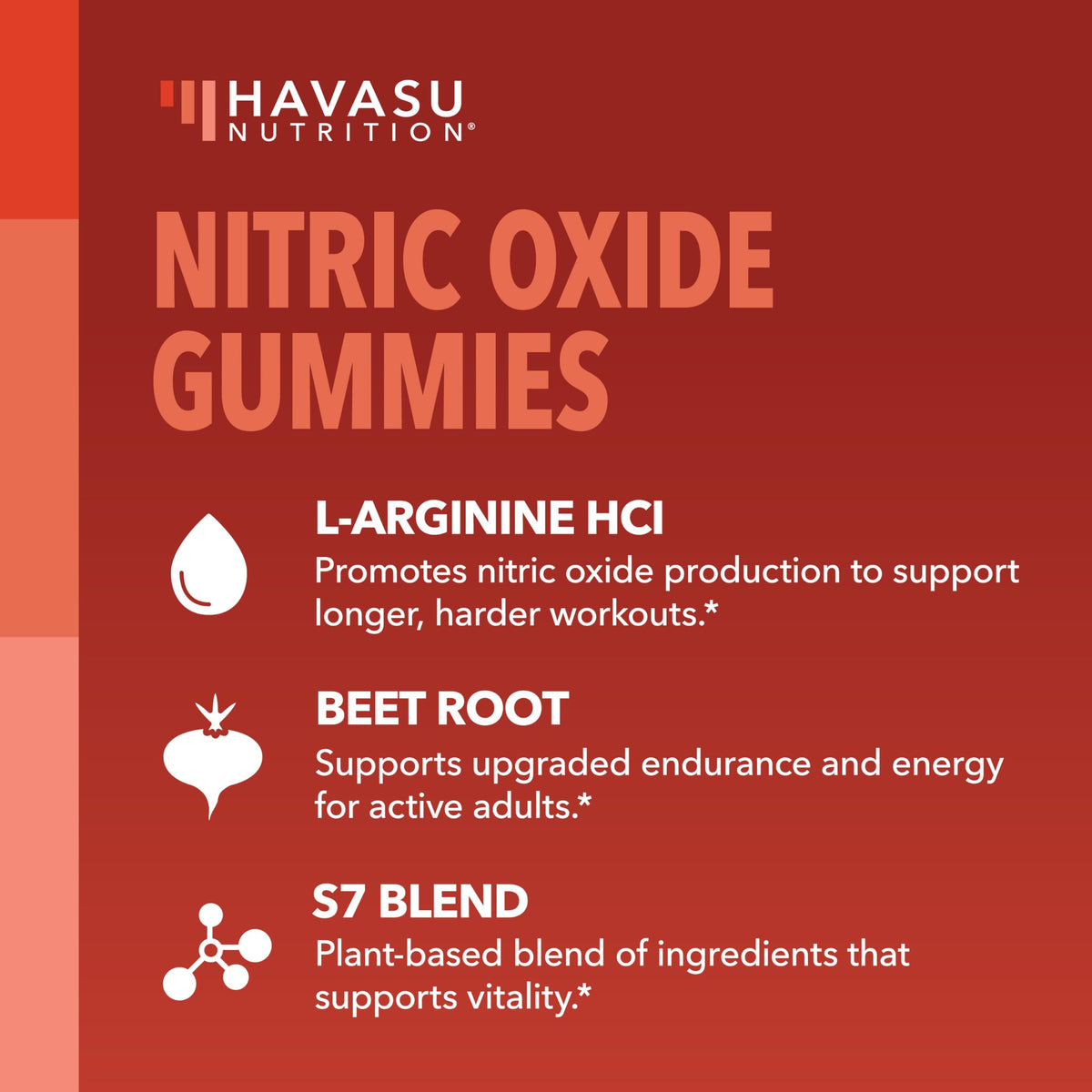 Beet Root Gummies with L-Arginine, 90 Count Y75805