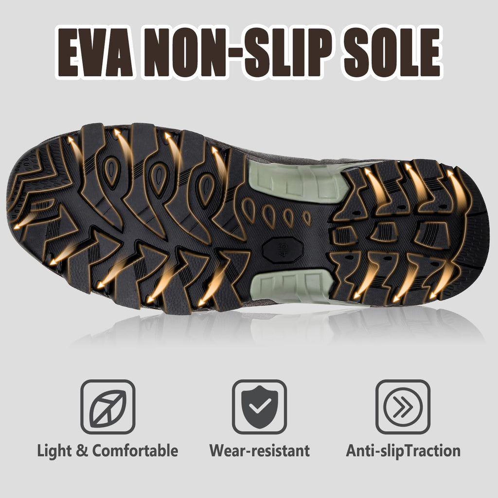 Waterproof Insulated Mid Calf Rubber Boots N78311