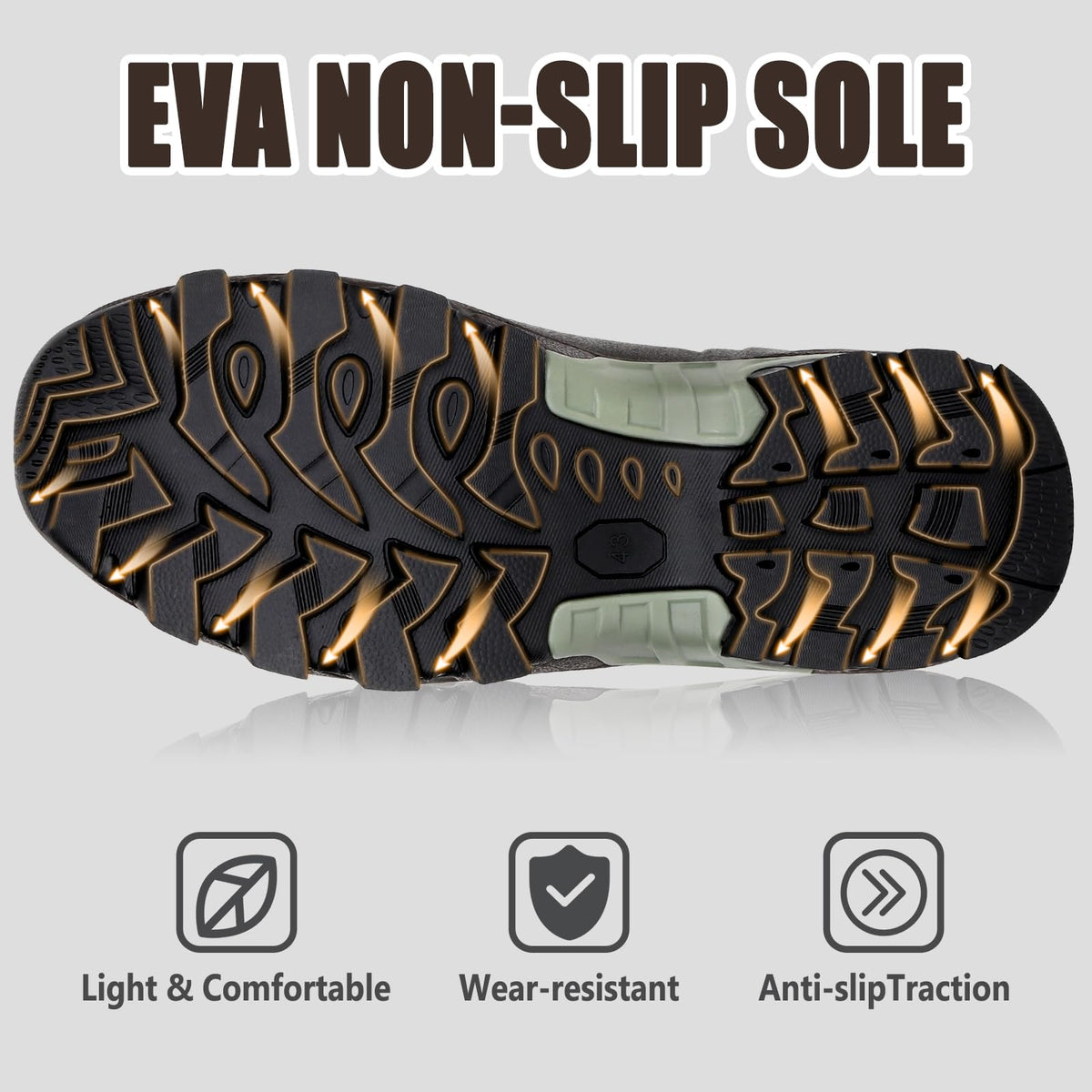 Waterproof Insulated Mid Calf Rubber Boots N78311