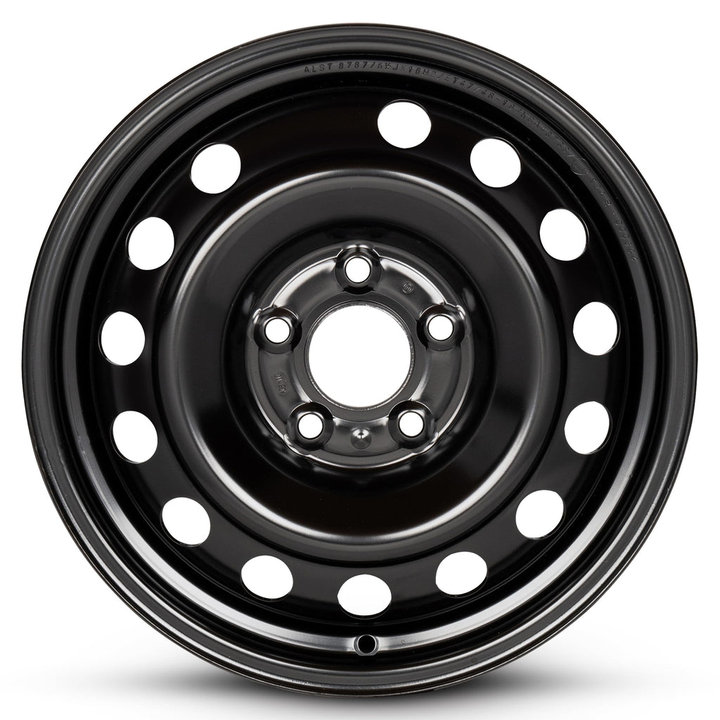 16 Inch Black Painted Steel Rim S609856