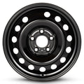 16 Inch Black Painted Steel Rim S609856
