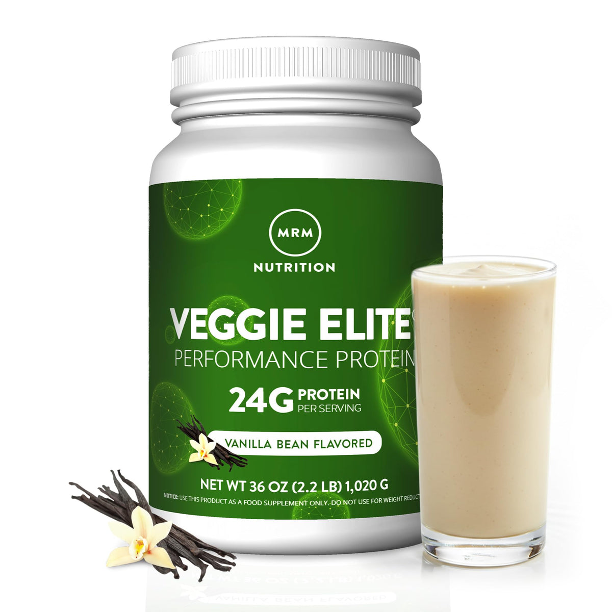 Vegan Vanilla Bean Protein 30 Servings I94518
