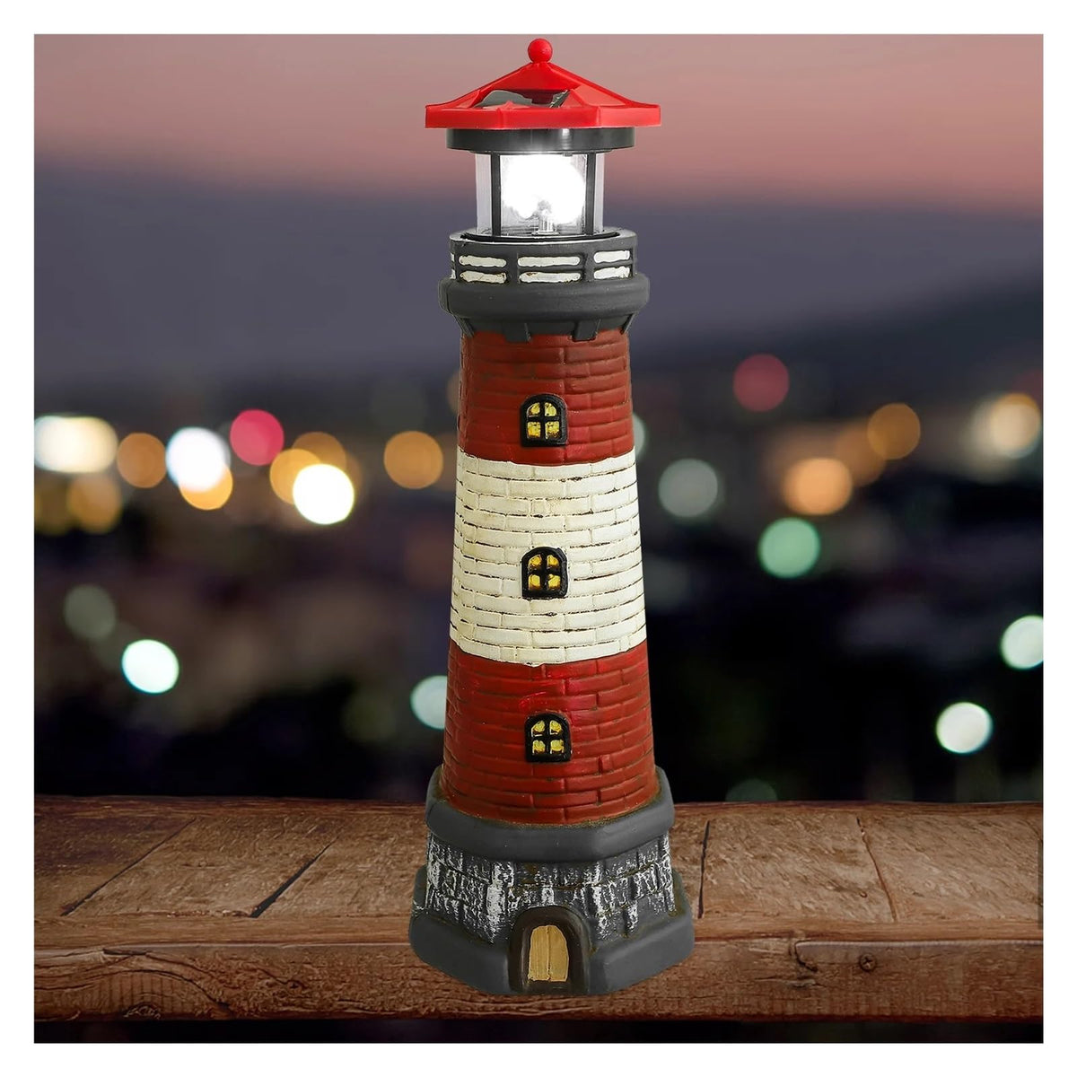 Solar Powered Lighthouse X518