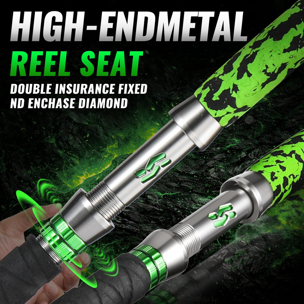 Carbon Fishing Rod with Solid Tip O81242