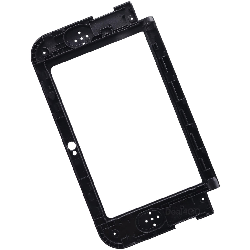 Black LCD Front Frame Housing Shell Case Cover Plate Replacement for New 3DS XL W8918