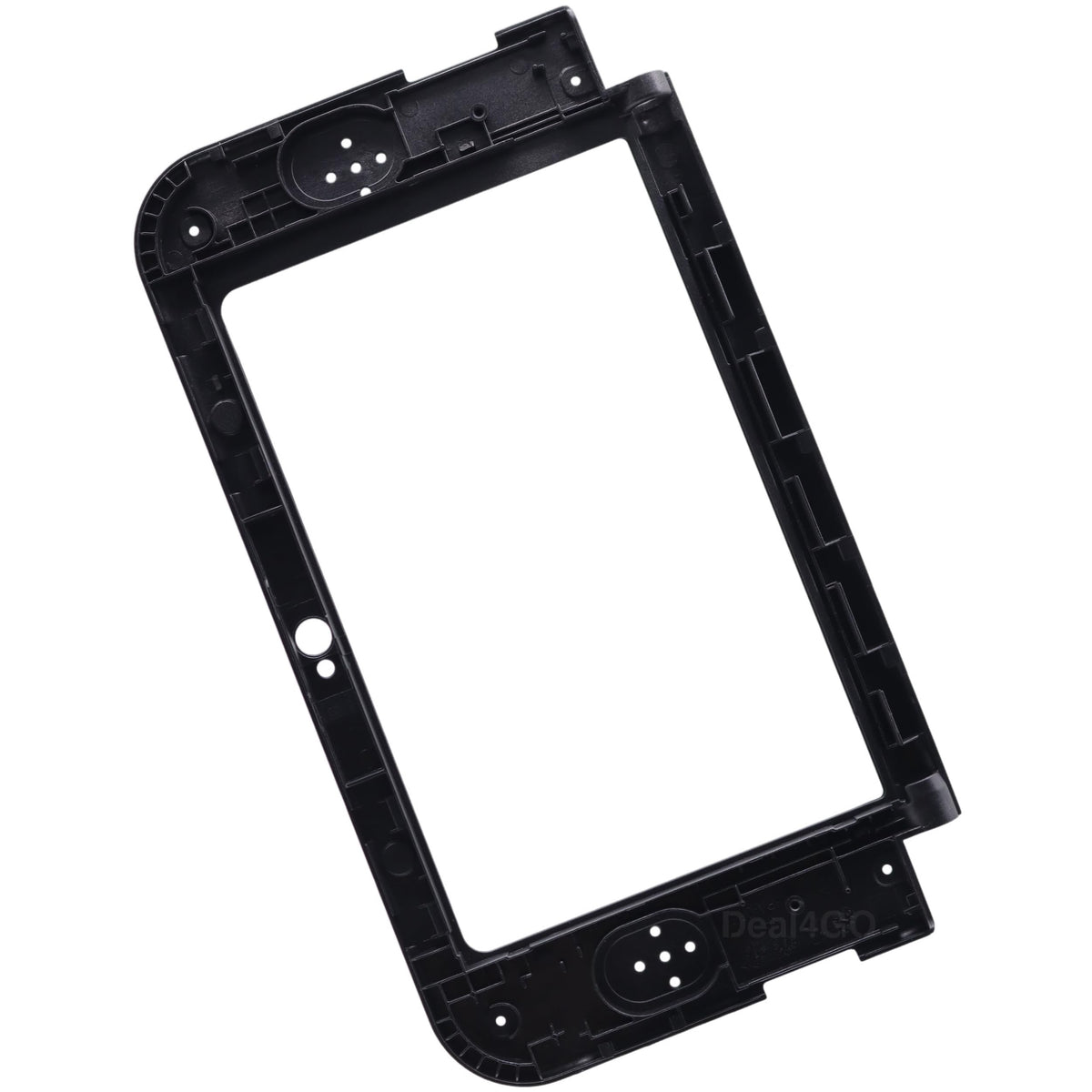 Black LCD Front Frame Housing Shell Case Cover Plate Replacement for New 3DS XL W8918