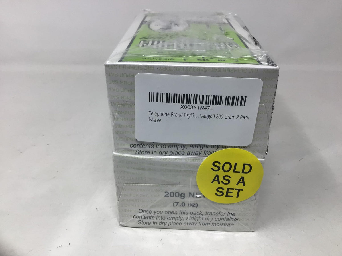 Psyllium Husk 200 Gram 2 Pack J880