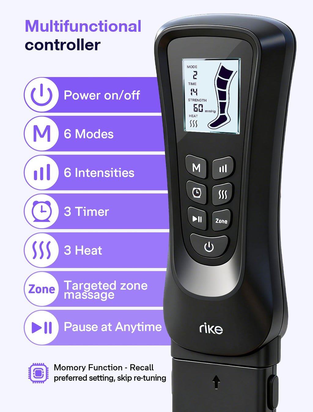 Leg Compression Massager with Heat O2773