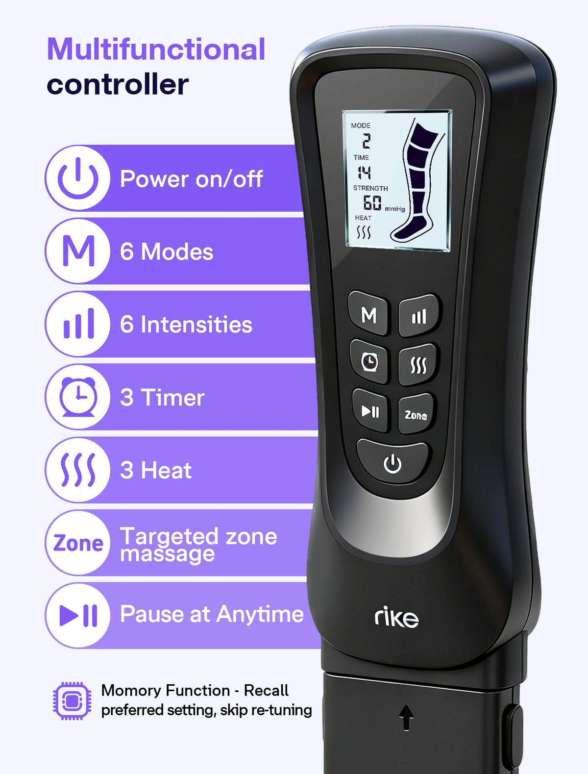 Leg Compression Massager with Heat O2773