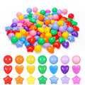 Pack of 100 200 500 BPA Free Non-Toxic Crush Proof Play Balls L95431