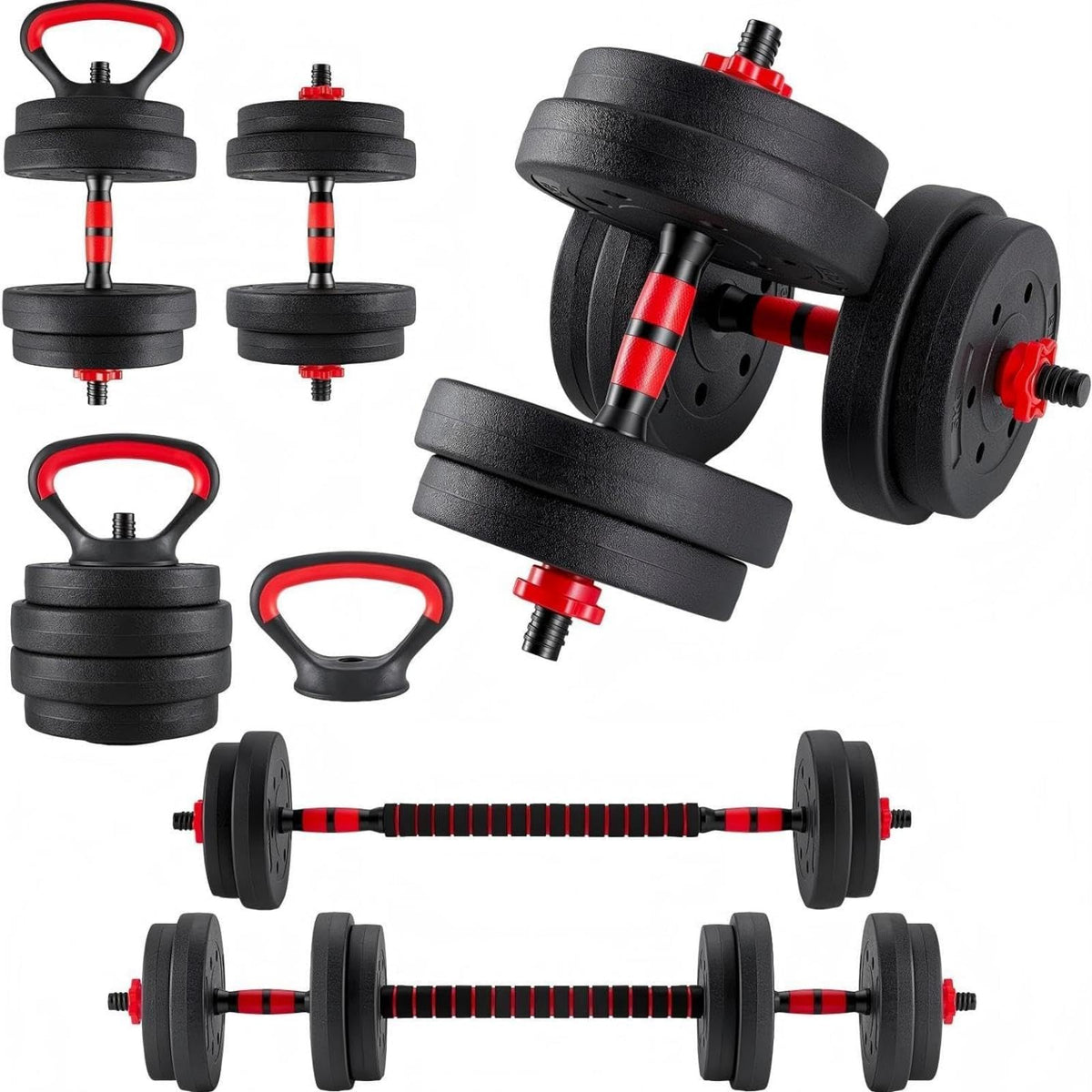 Adjustable Dumbbell Set 20/40/60LBS Y3756
