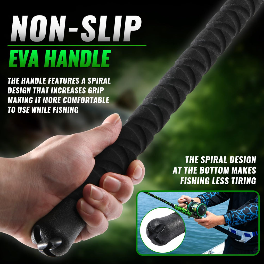 Carbon Fishing Rod with Solid Tip O81242