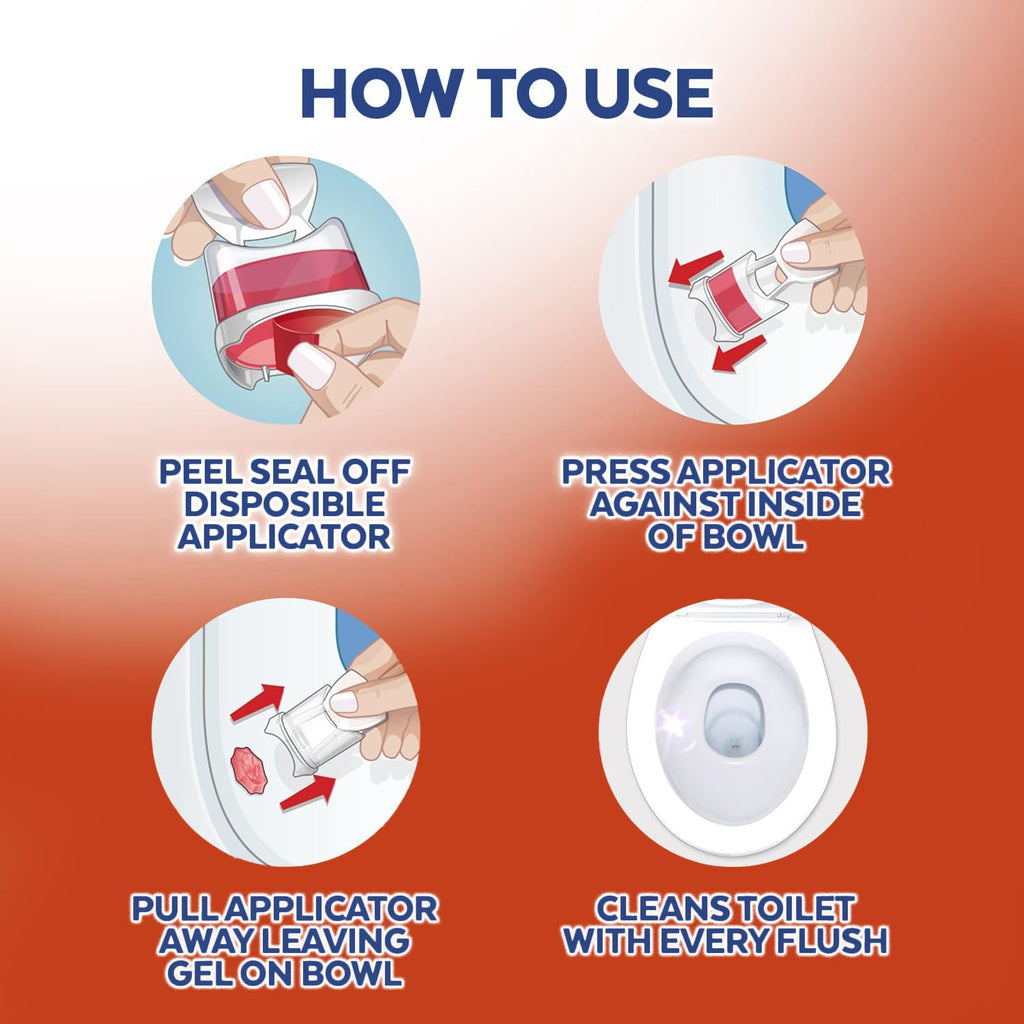 Mango Gel Toilet Bowl Cleaner 6 Count L29777