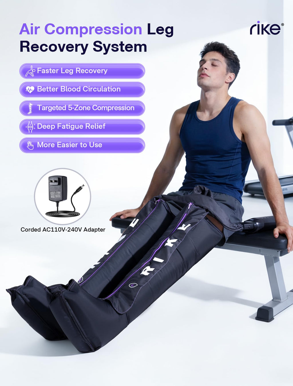 Leg Compression Massager with Heat O2773