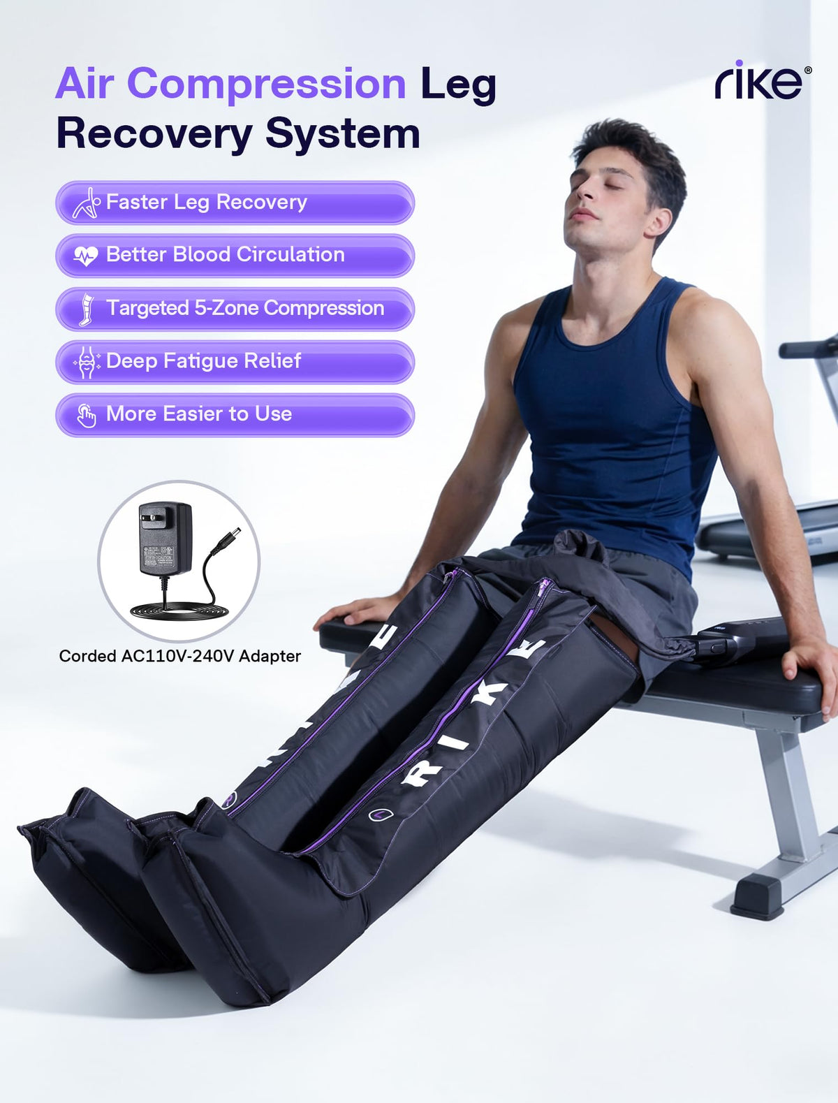 Leg Compression Massager with Heat O2773