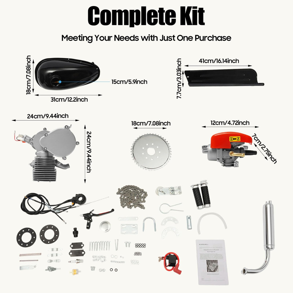2 Stroke Bike Motor Kit with CDI Ignition N997303