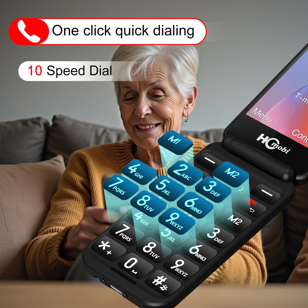 Unlocked Flip Phone Dual Screen E1452