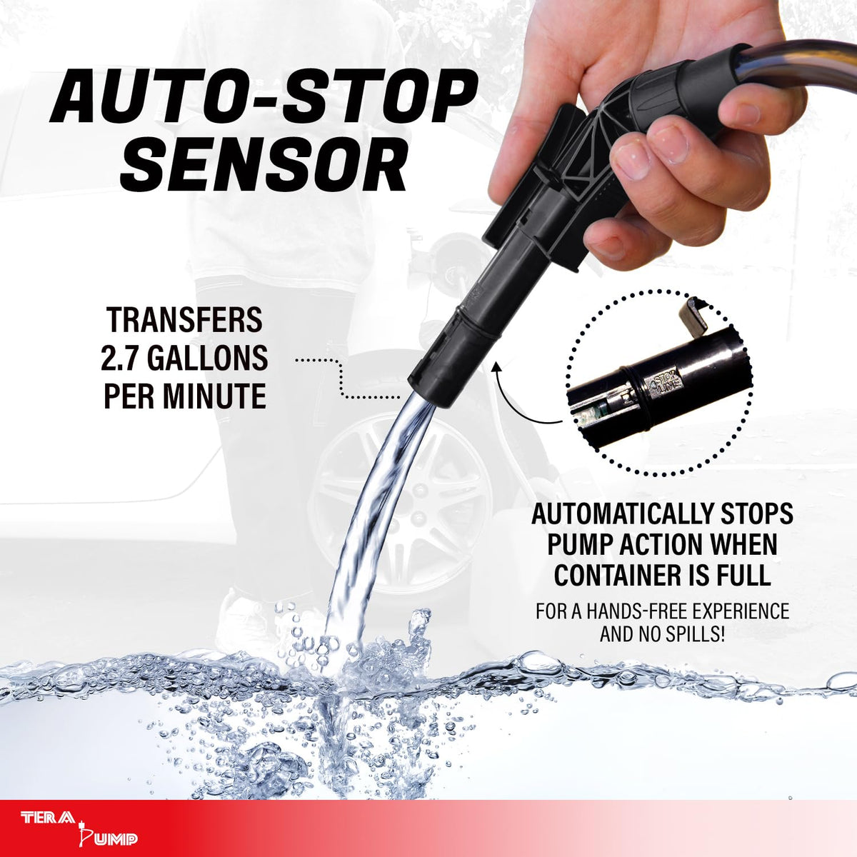 Battery Powered Transfer Siphon Pump Q76125