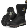 Waterproof Insulated Mid Calf Rubber Boots N78311