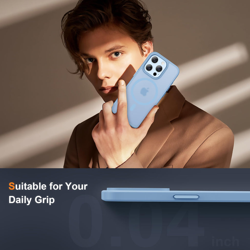 Sky Blue iPhone 13 Pro Max Case V4487